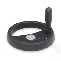 GN 522.5 Spoked Handwheel Plastic Bushing Spindle Stainless Steel